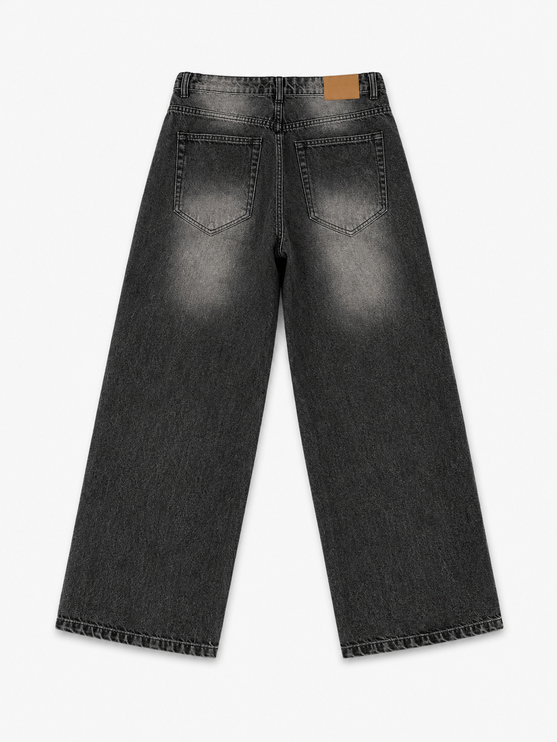 Grey fade denim
