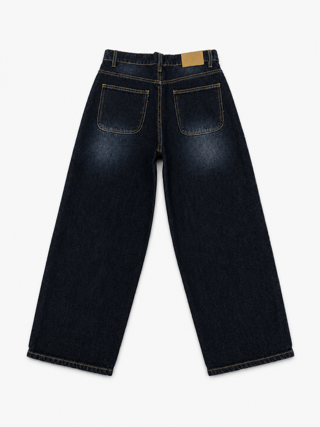 dark blue washed