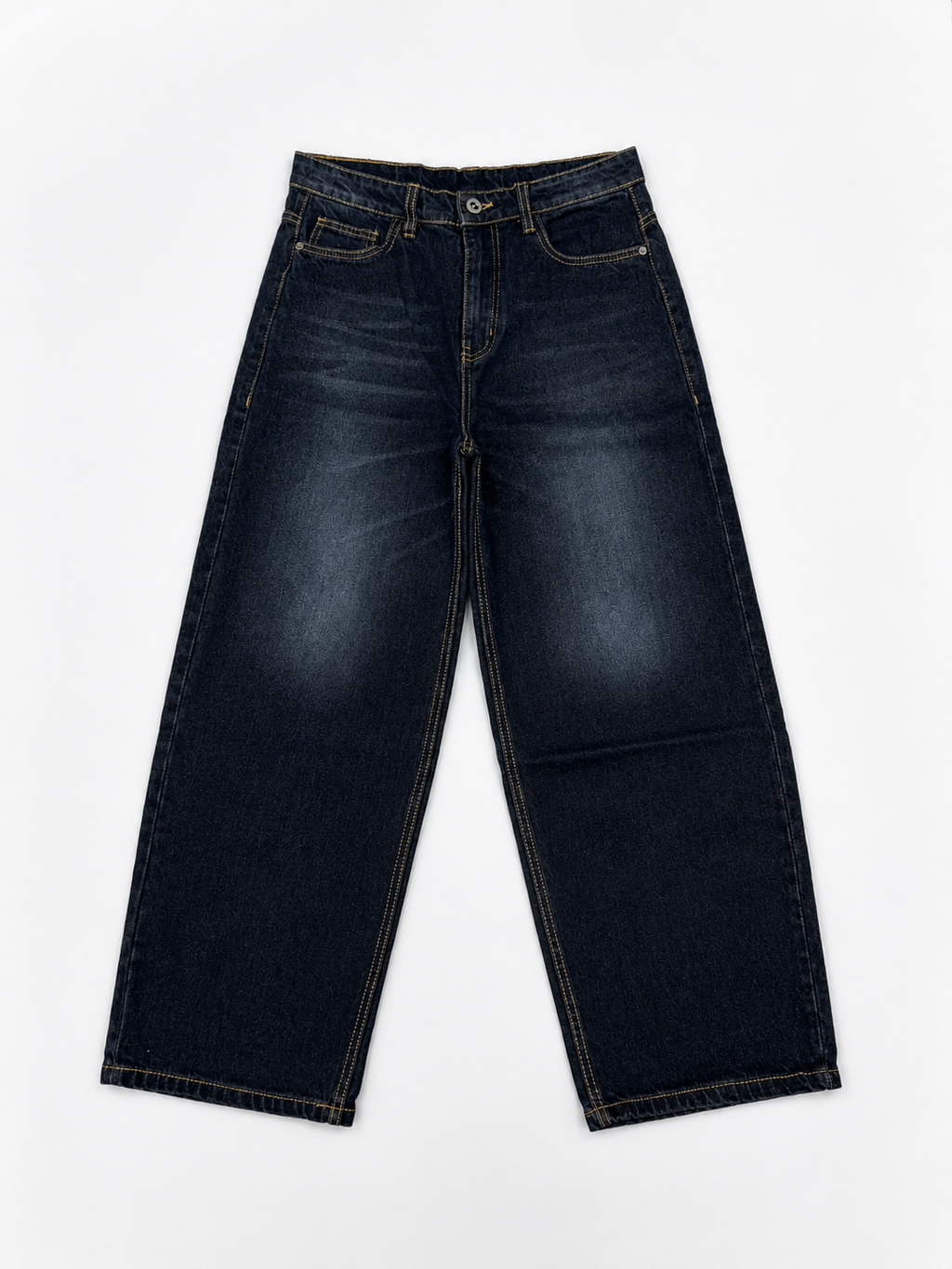 dark blue washed