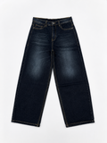 dark blue washed